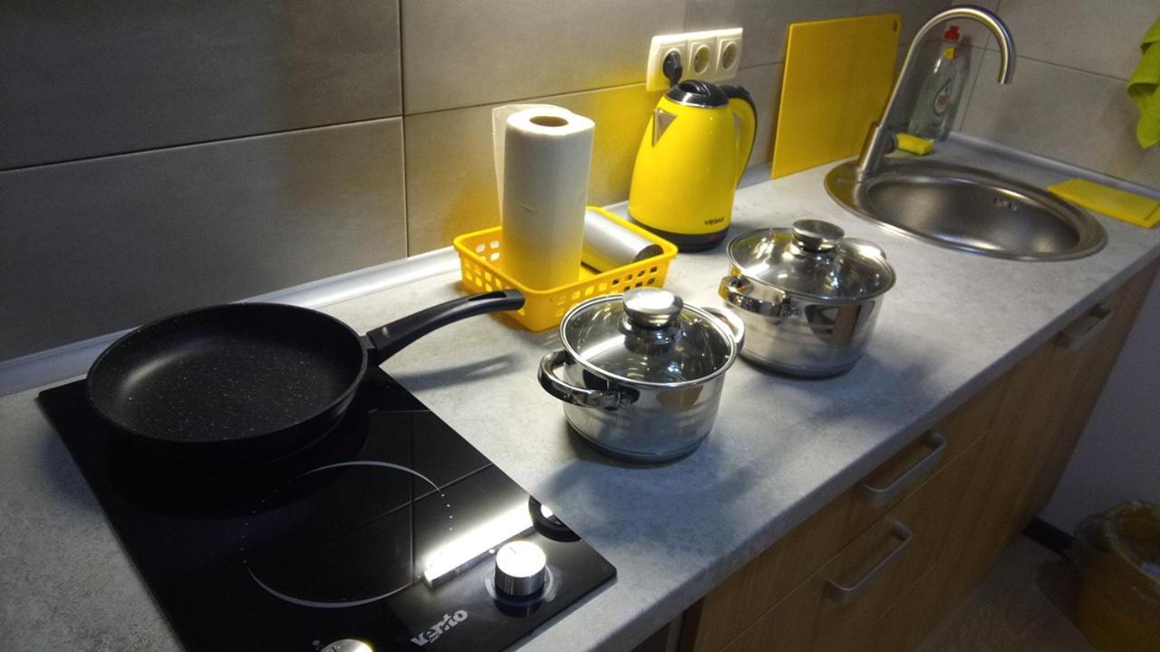 קייב Positive Smile Studio Apartment In The Colorful Comfort Town Residental Complex. Kt-06. מראה חיצוני תמונה