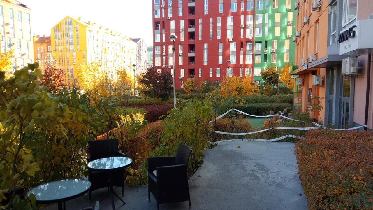 קייב Positive Smile Studio Apartment In The Colorful Comfort Town Residental Complex. Kt-06. מראה חיצוני תמונה